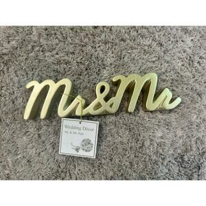 Mr And Mr Decorative Sign